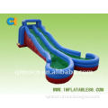 Wacky inflatable water slide